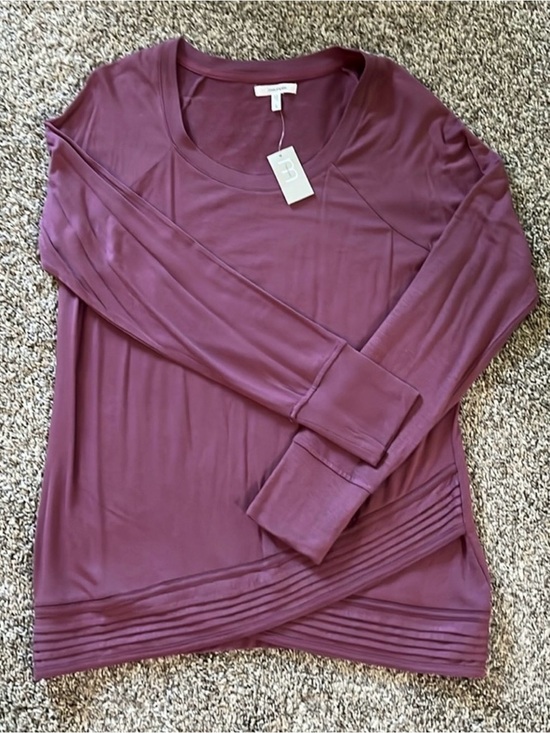 Maurices Tops - Maurice’s women’s long sleeve shirt. Purple. Size small. NWT